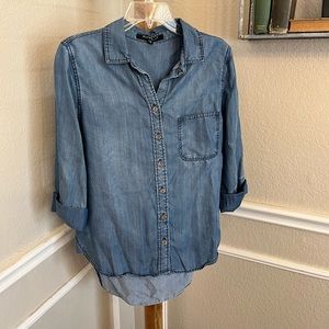 Soft denim top